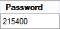 8. Licence password