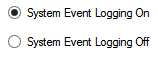 1. System Event Logging