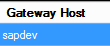 2. Gateway host